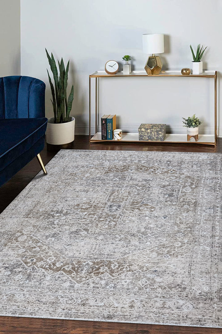 Turkish Modern <strong>Woolly</strong> - 1 Rug - Beige