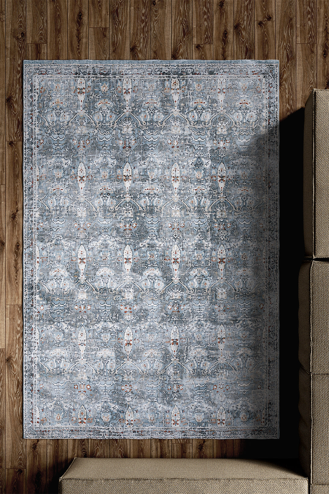 Turkish Modern <strong>Festival</strong> Plus Rug - Blue