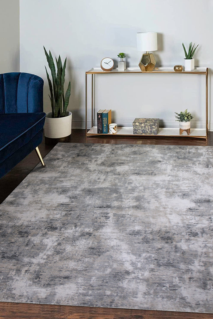 <p>Turkish Modern <strong>Elements Rug</strong>  - Gray - 7.8 x 10.4 FT</p>