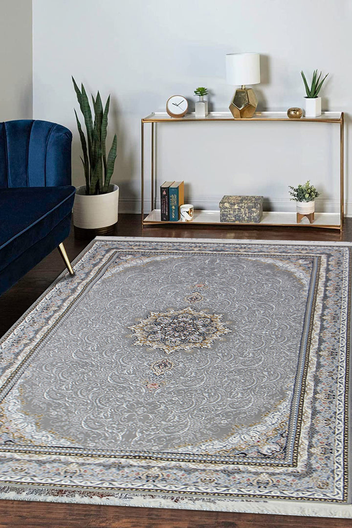 Premium Royalty  Persian Rug - 4.9 x 7.9 ft - Elegant Luxury Carpet