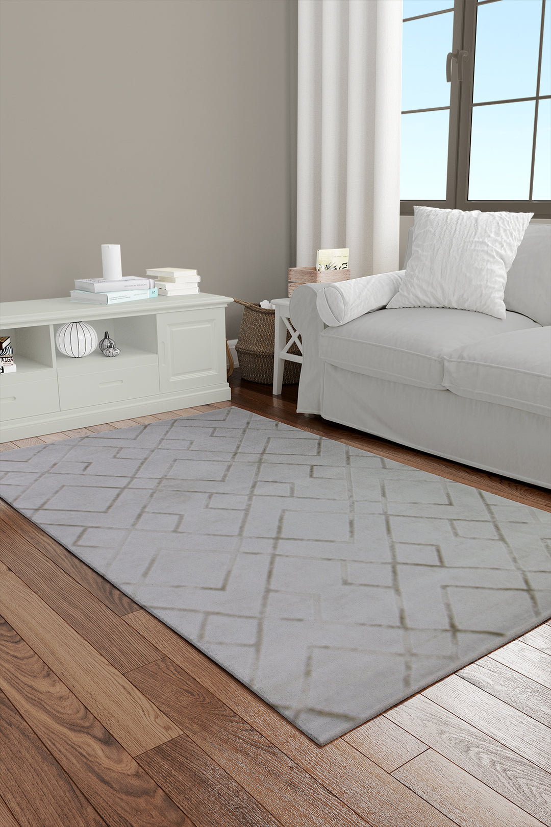 Turkish Modern <strong>Festival</strong> - 1 Rug - Cream