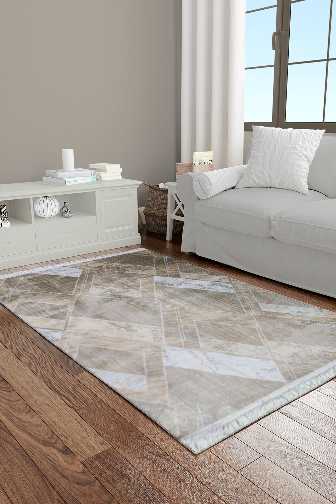 Turkish Modern Festival WD Rug - 3.9 x 5.6 FT - Luxurious Woven Masterpiece 50% Off!