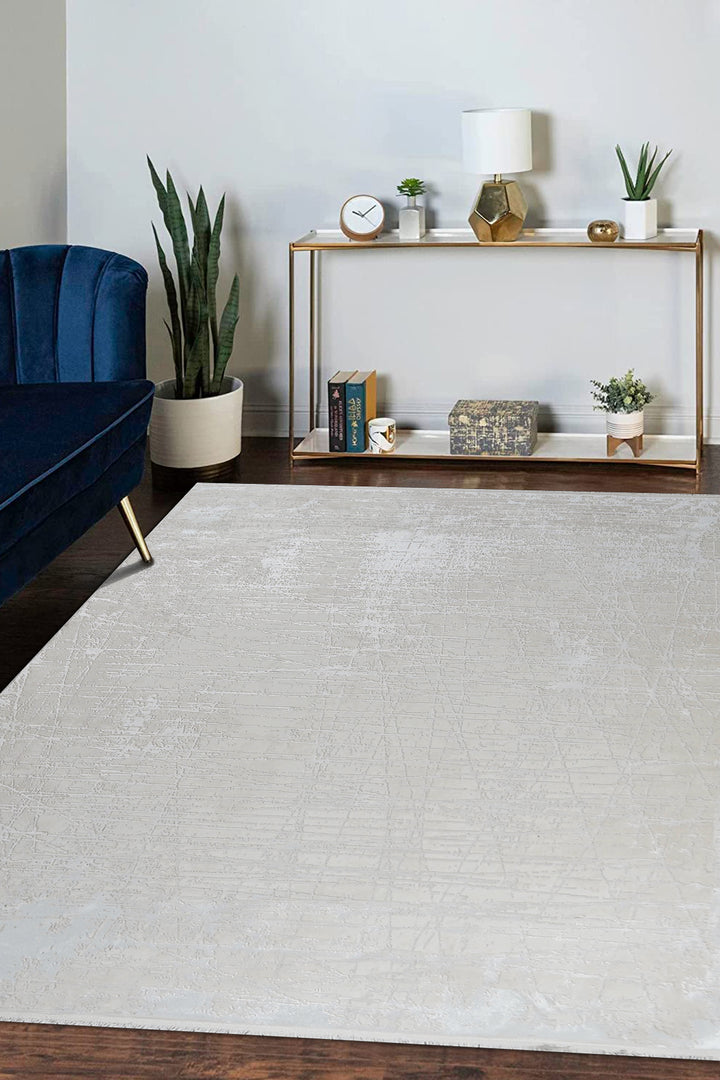Turkish Modern Amber Rug - Cream