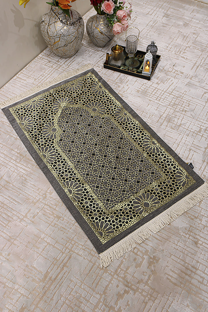 Ultra Janamaz - Foldable Travel Prayer Mat - Gray