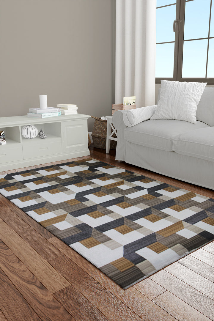 Turkish Modern Festival Plus Rug - 3.9 x 5.6 FT - Superior Comfort, Modern Style Accent Rugs