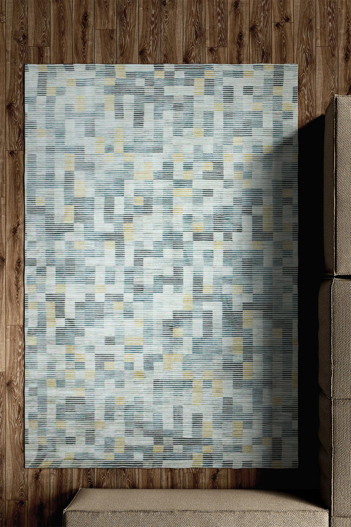 Turkish Modern Festival Plus Rug - 4.9 x 7.8 FT - Sleek and Minimalist for Chic Interiors