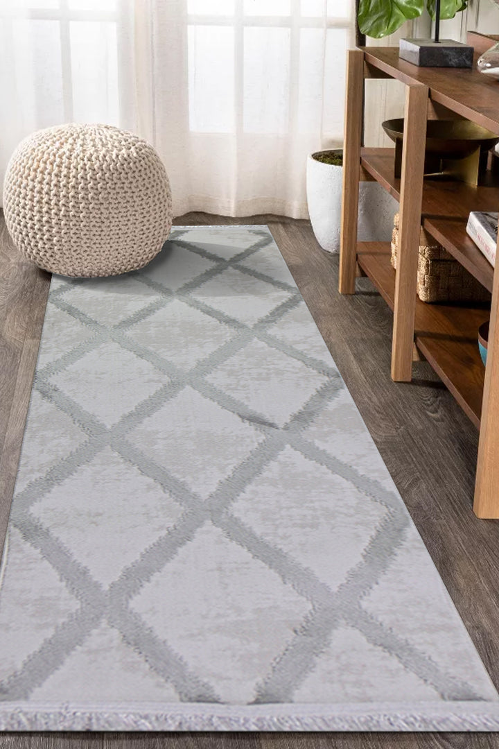 Turkish Modern Festival Acrylic Rug - 2.6 x 6.6 FT - Superior Comfort, Modern Style Accent Rugs