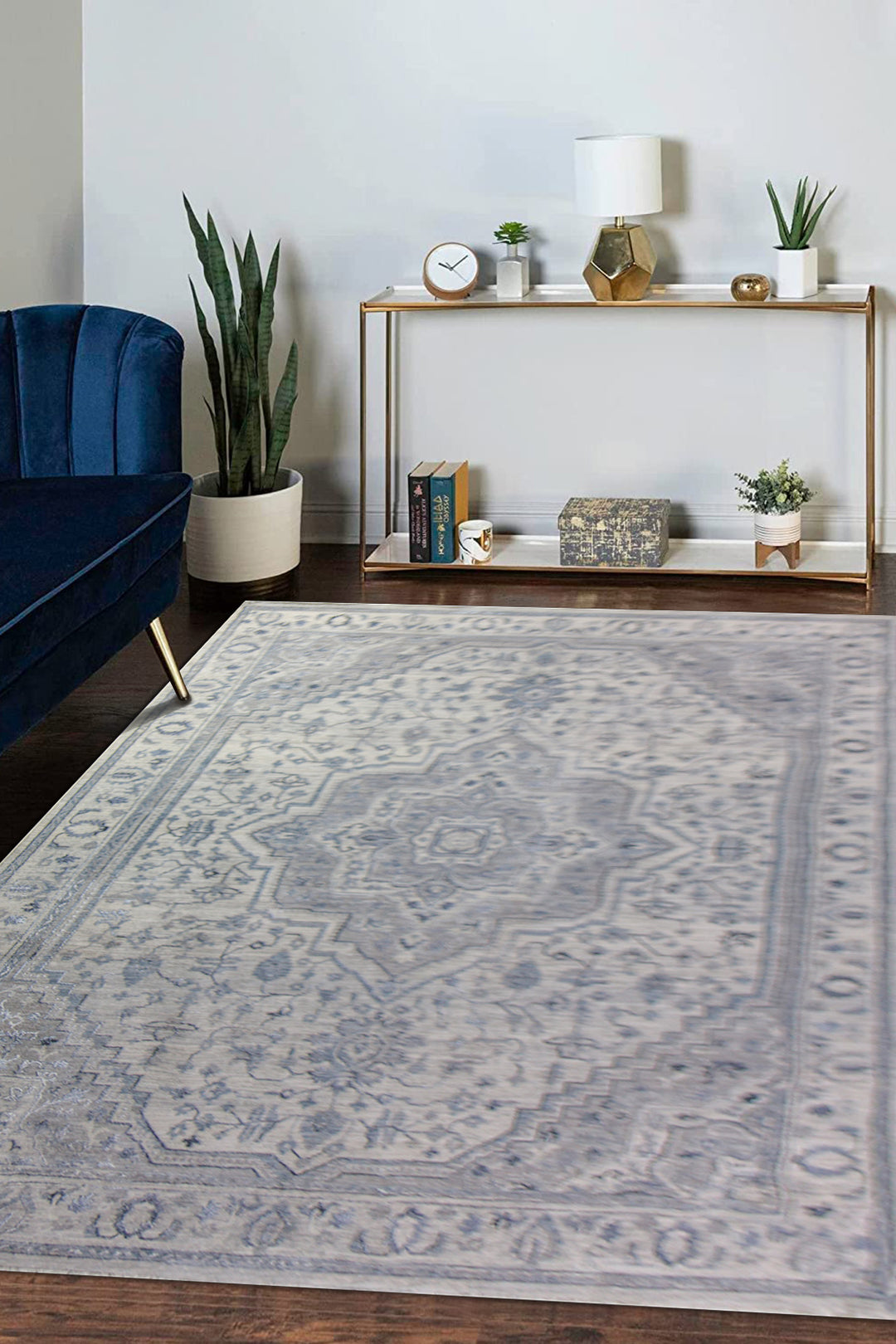 Turkish Modern <strong>Festival</strong> Plus Rug - Gray