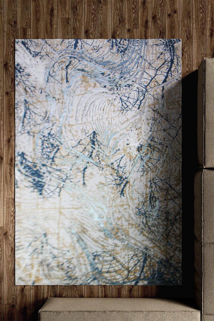 Turkish Modern <strong> Vk-Oasis</strong> Rug - Cream