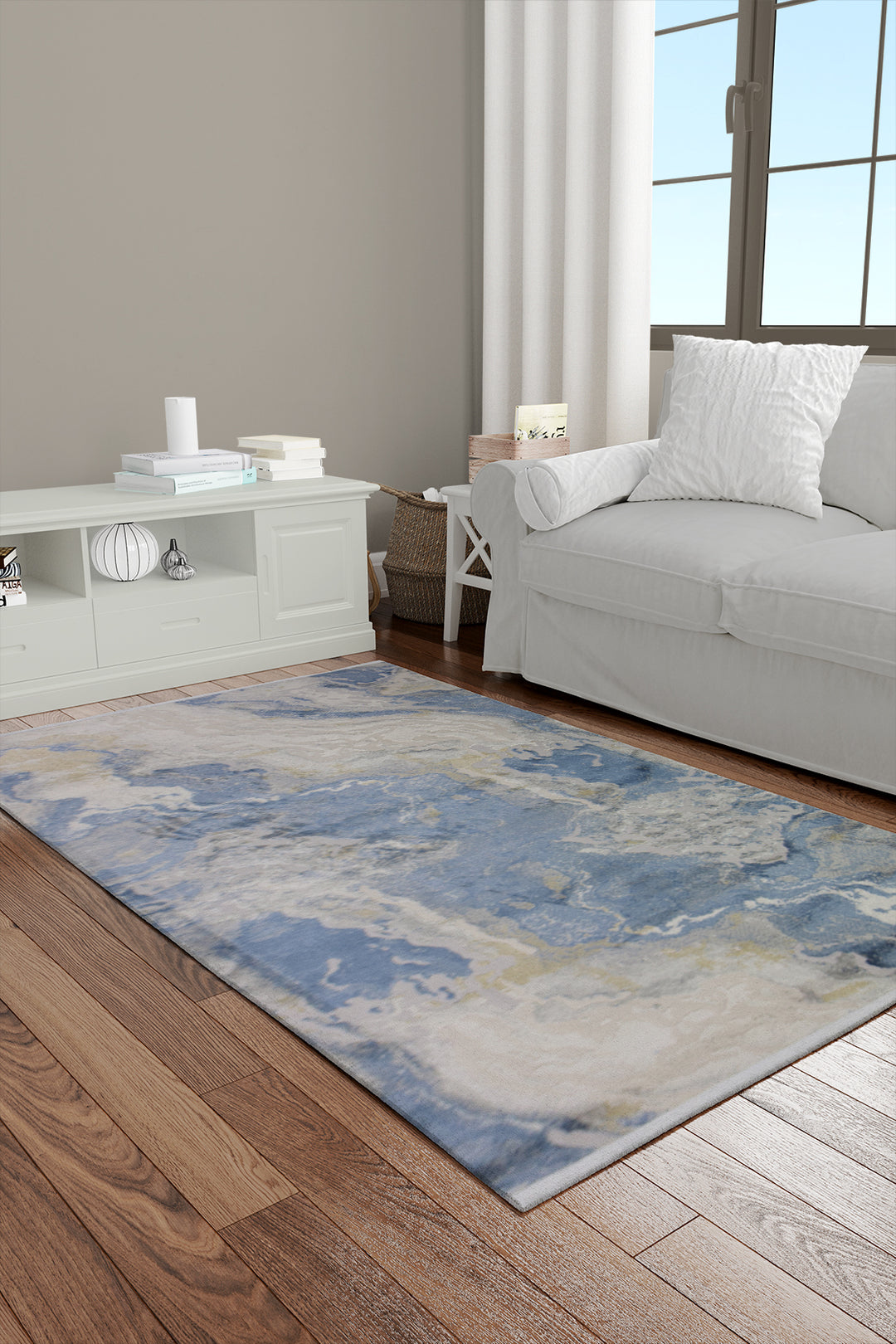 Turkish Modern <strong>Festival</strong> - 1 Rug - Blue