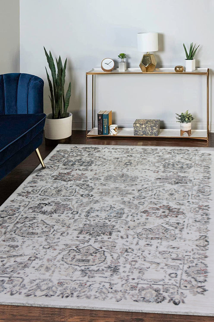 Premium Quality Turkish Antia Rug - 6.6 x 9.4 FT - Resilient Construction for Long-Lasting Use