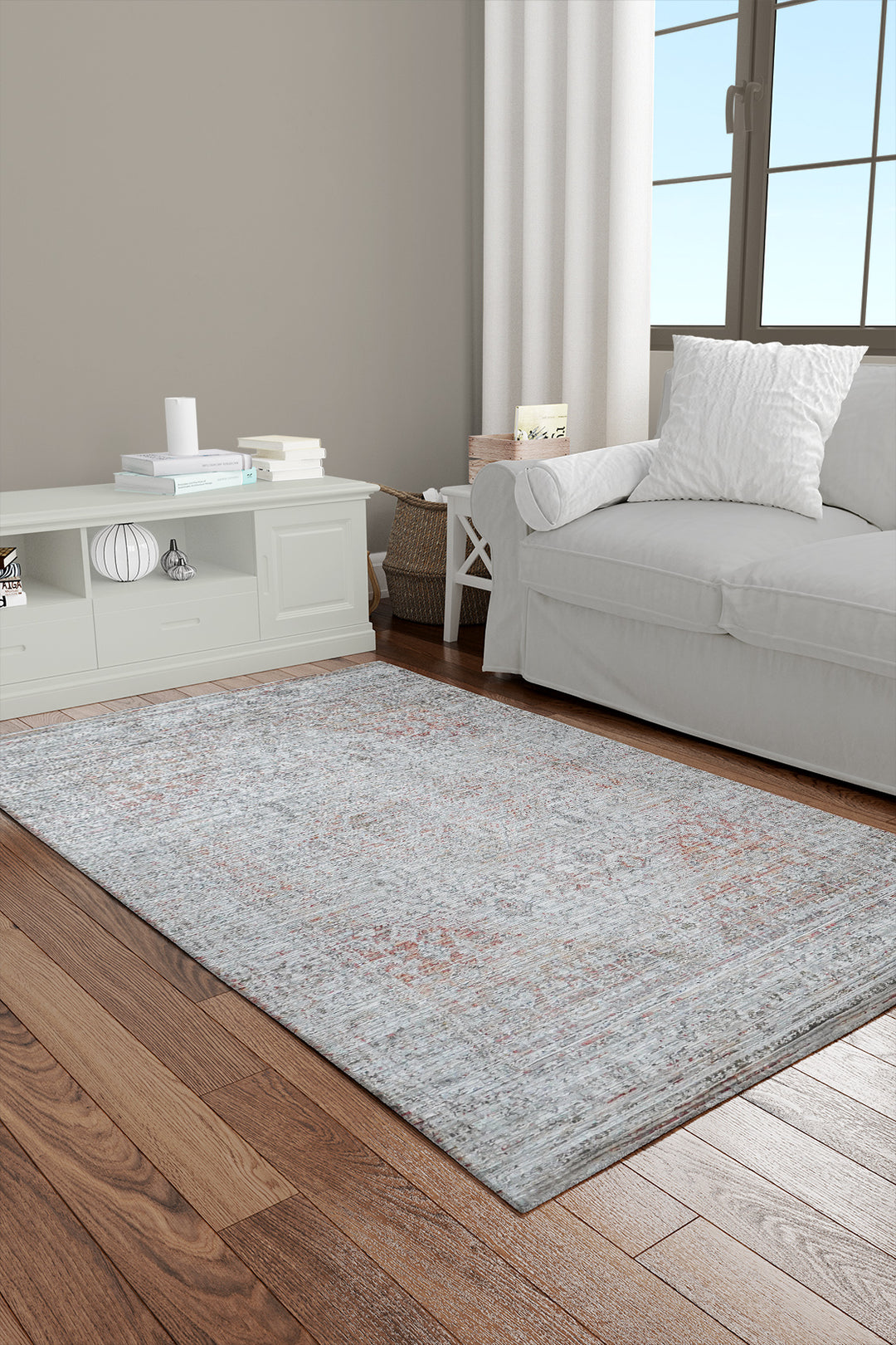 Turkish Modern <strong>Pena</strong> - 1 Rug - Beige