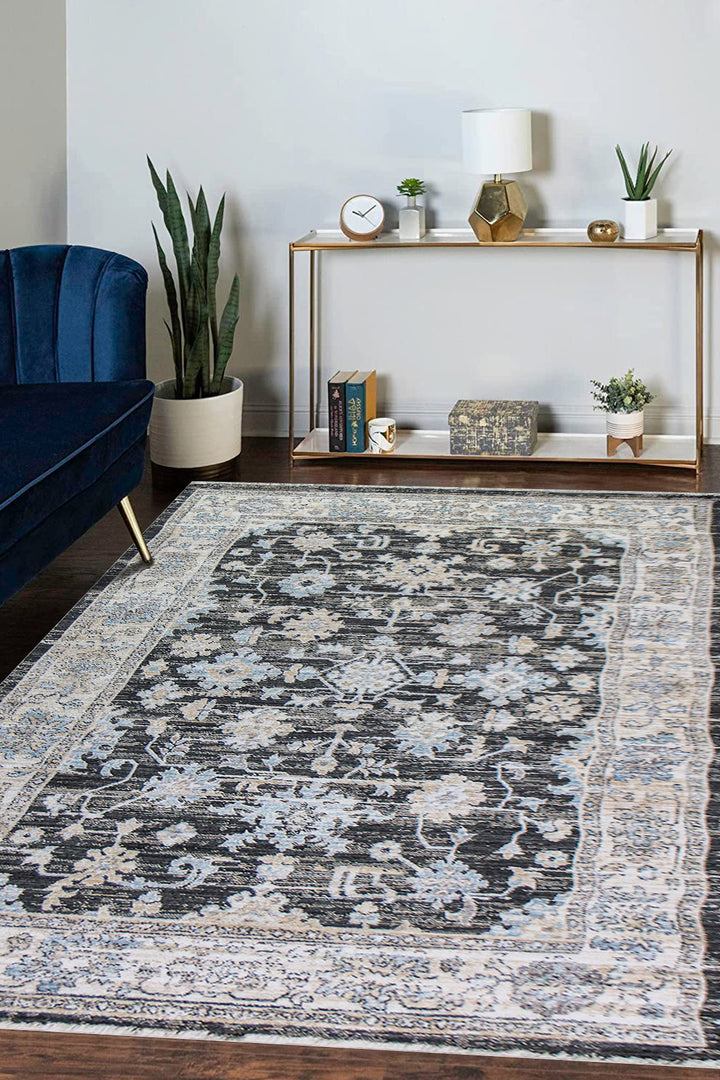 Premium Quality Turkish Antia Rug - 7.9 x 10.5 FT - Resilient Construction for Long-Lasting Use