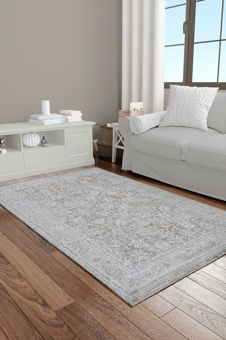 Turkish Modern <strong>Woolly</strong> - 1 Rug - Beige