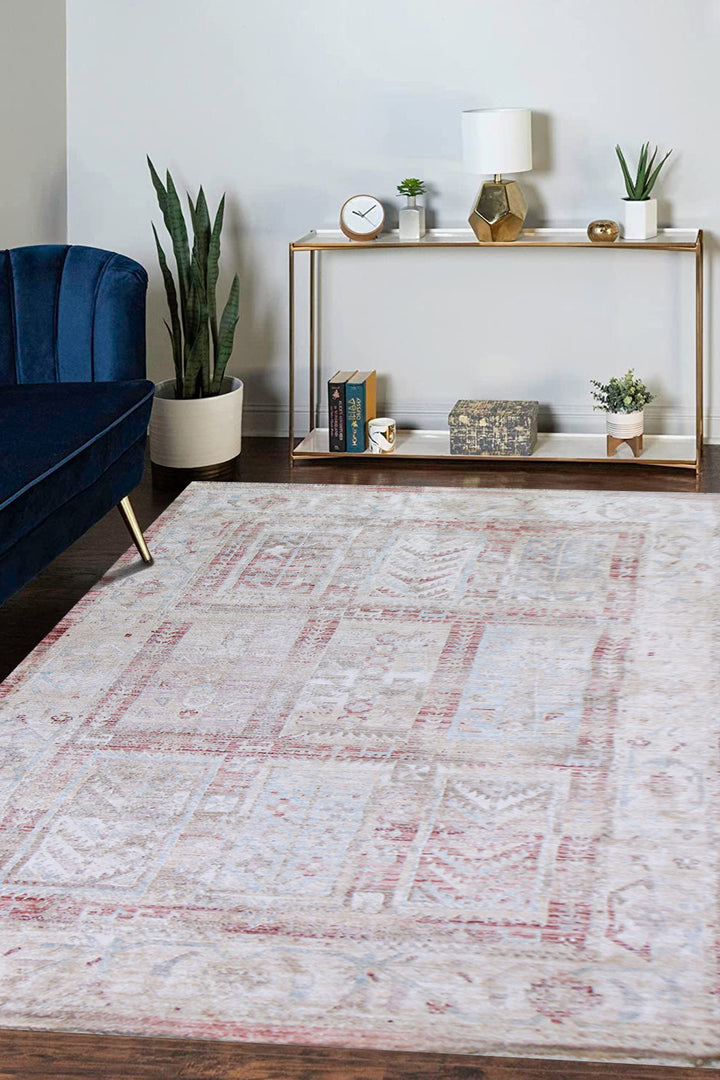 Premium Quality Turkish Antia Rug - 6.6 x 9.4 FT - Resilient Construction for Long-Lasting Use