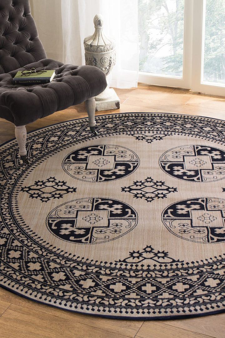 Turkish Modern Festival WD Rug - 7.9 x 7.9 FT - Yellow - Luxurious Woven Masterpiece 50% Off!