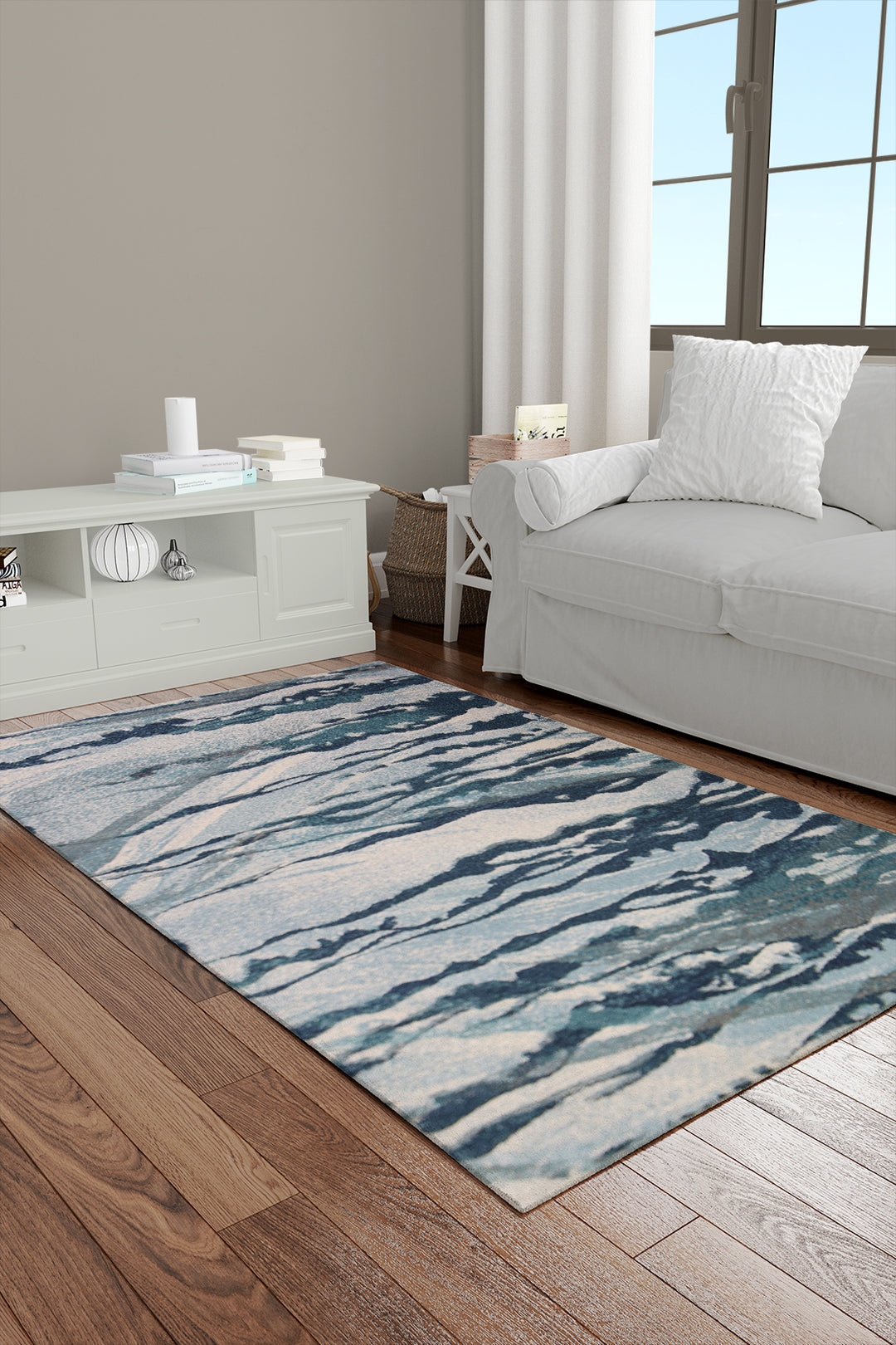 Turkish Modern <strong>Festival</strong> - 1 Rug - Blue