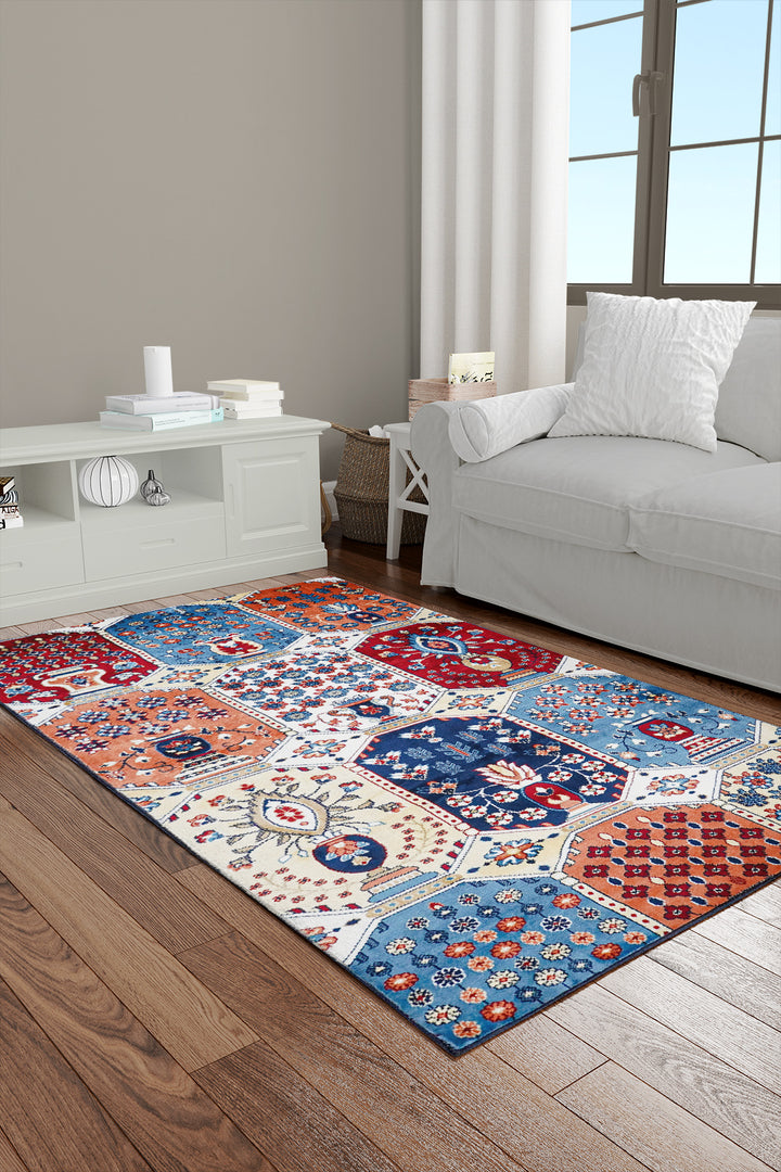 Turkish Modern Festival WD Rug - 2.6 x 5 FT - Luxurious Woven Masterpiece 50% Off!