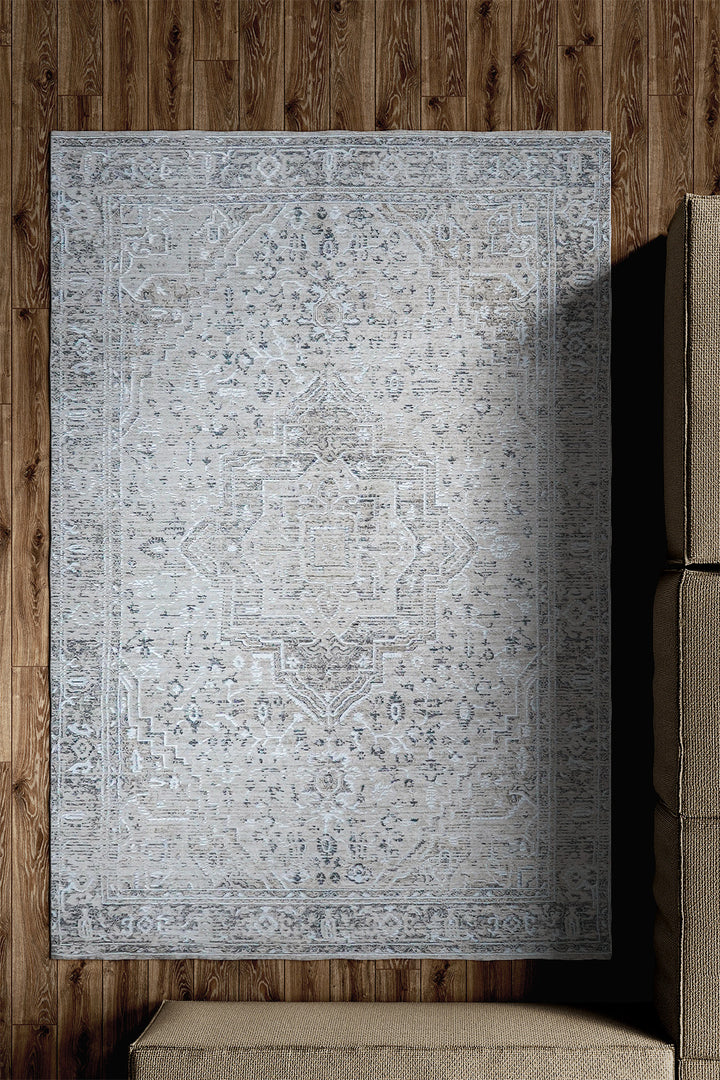 Turkish Modern <strong>Woolly</strong> - 1 Rug - Beige