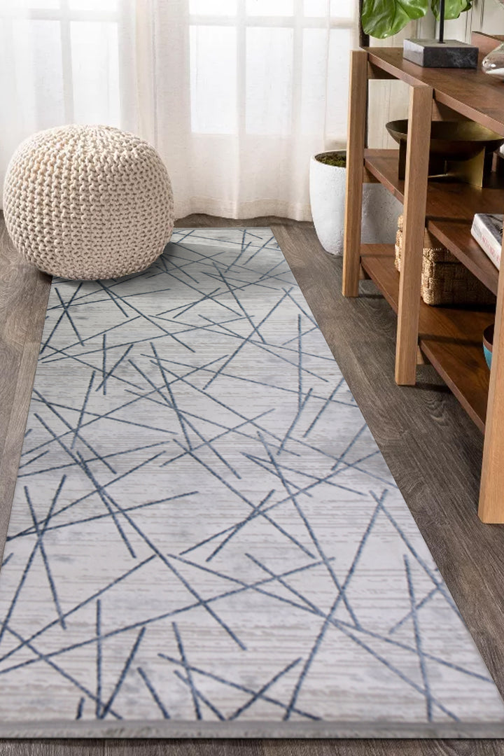 Turkish Modern Festival Acrylic Rug - 3.3 x 8.2 FT - Superior Comfort, Modern Style Accent Rugs