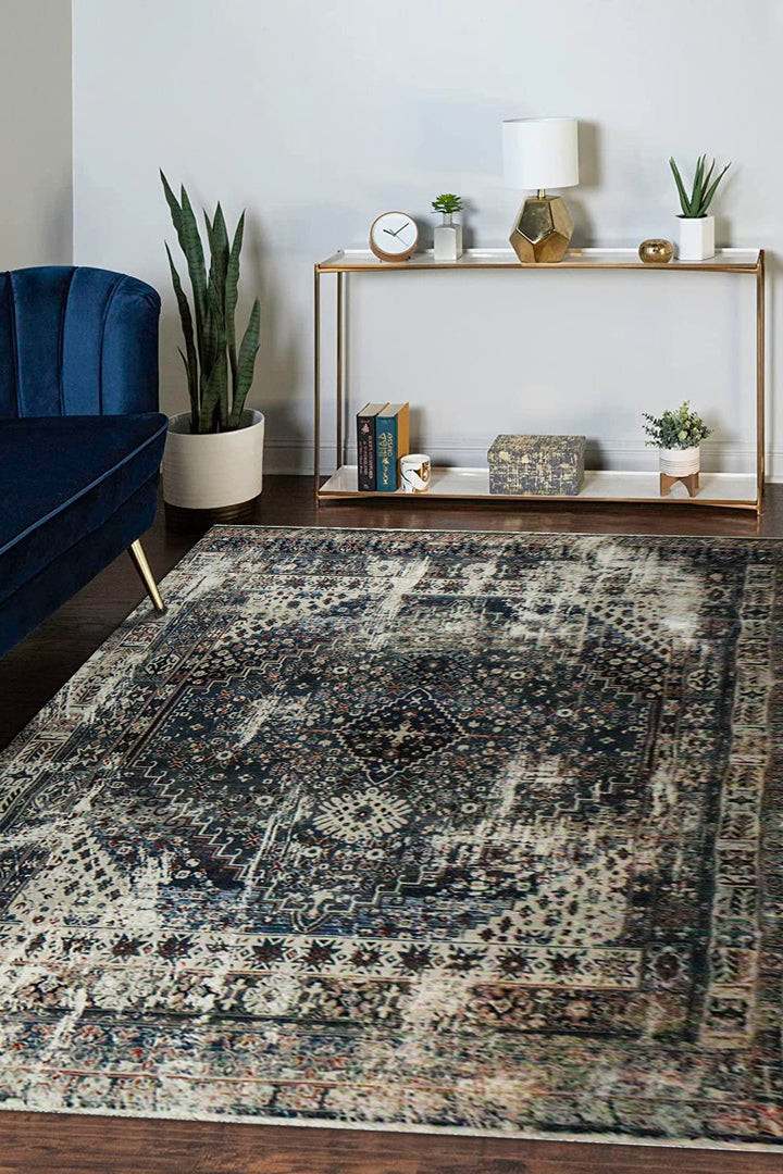 Turkish Allure Rug - 7.8 x 10.8 FT - Elegant Woven Design with Premium Quality