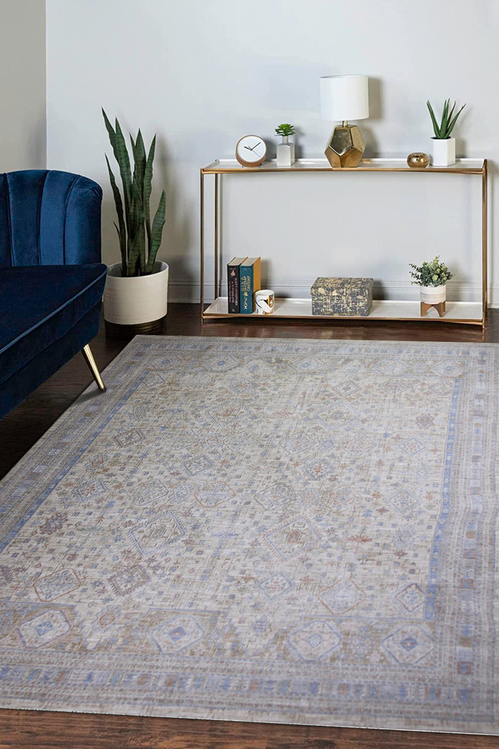 <p>Turkish Modern <strong>Opera Rug</strong>  - Cream - 7.8 x 10. FT</p>