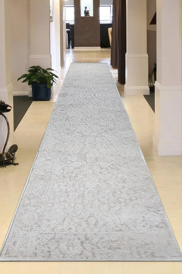 Turkish Modern  Festival WD Rug - Beige - 2.2 x 20.0 FT - Superior Comfort, Modern Style Accent Rug