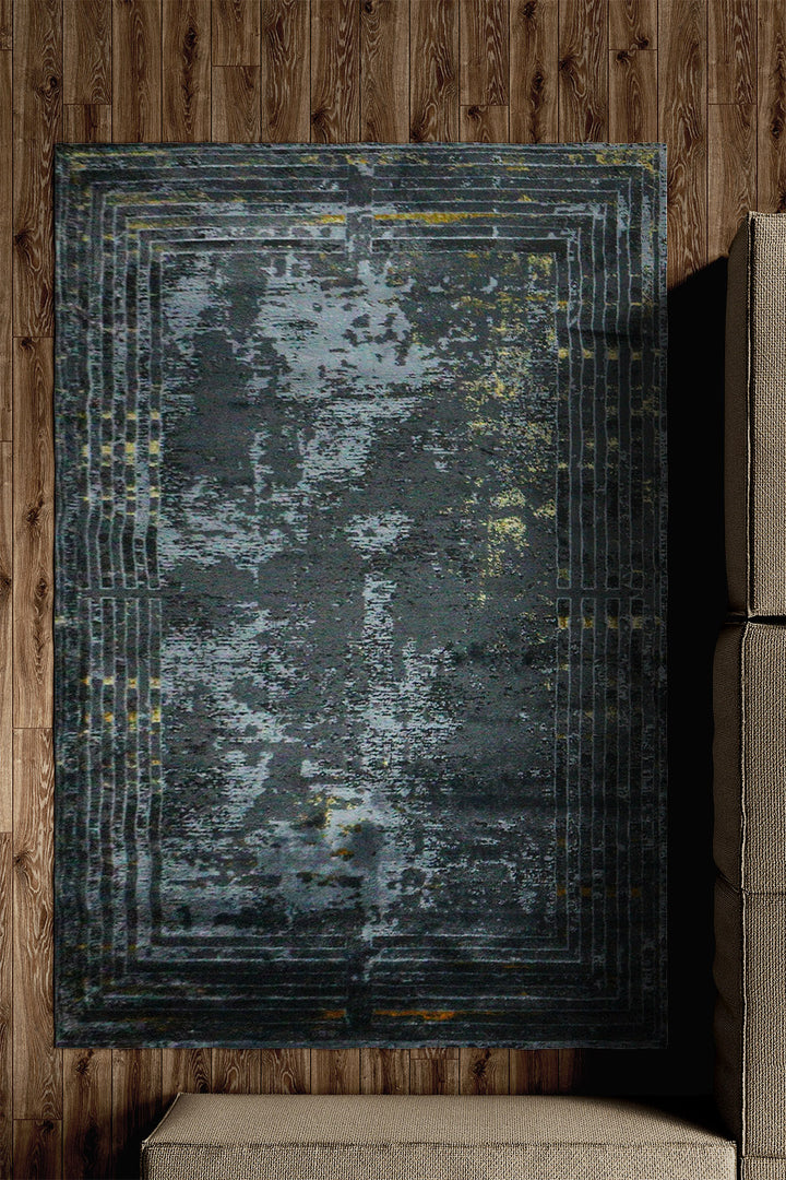 Turkish Shadows  Rug - 5.2 x 7.3 FT - Modern Abstract Design with Premium Features