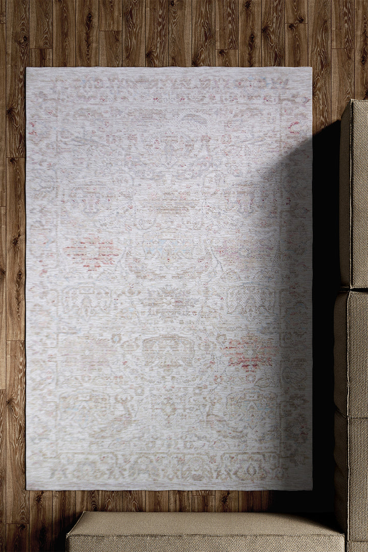 Premium Quality Turkish Antia Rug - 4.9 x 7.1 FT - Resilient Construction for Long-Lasting Use