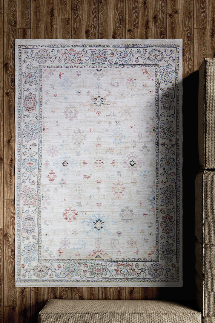 Premium Quality Turkish Antia Rug - 4.9 x 7.1 FT - Resilient Construction for Long-Lasting Use