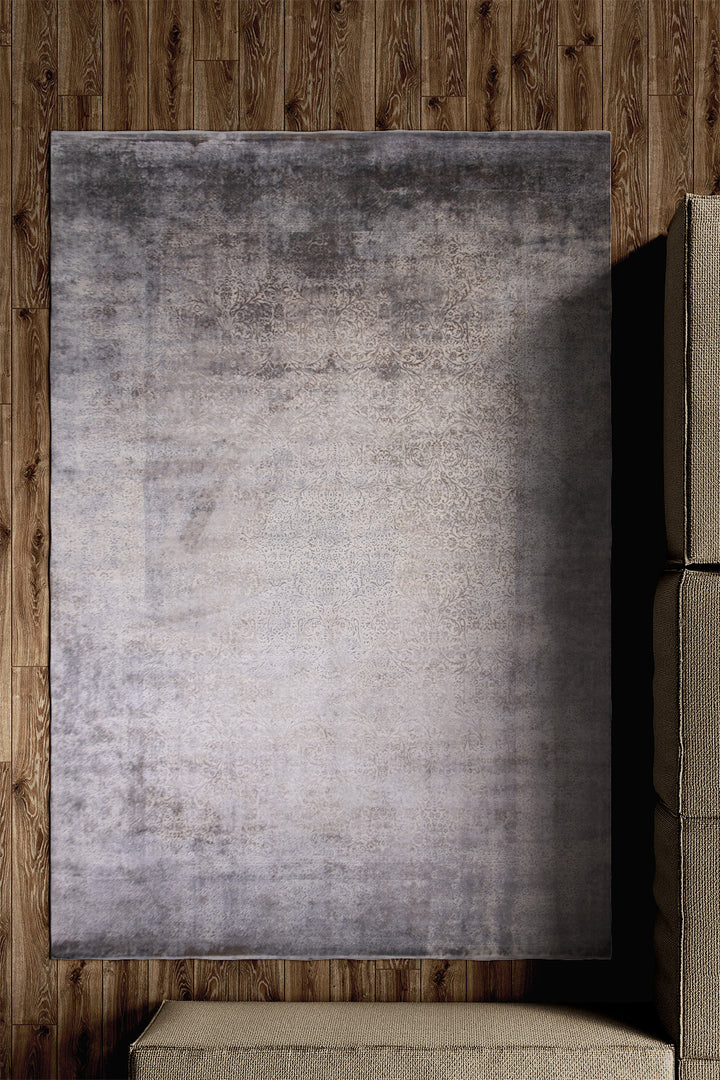 Turkish Premium  Voyage Rug - 5.2 x 7.5 FT - Gray - Superior Comfort Elegant and Luxary Style Accent