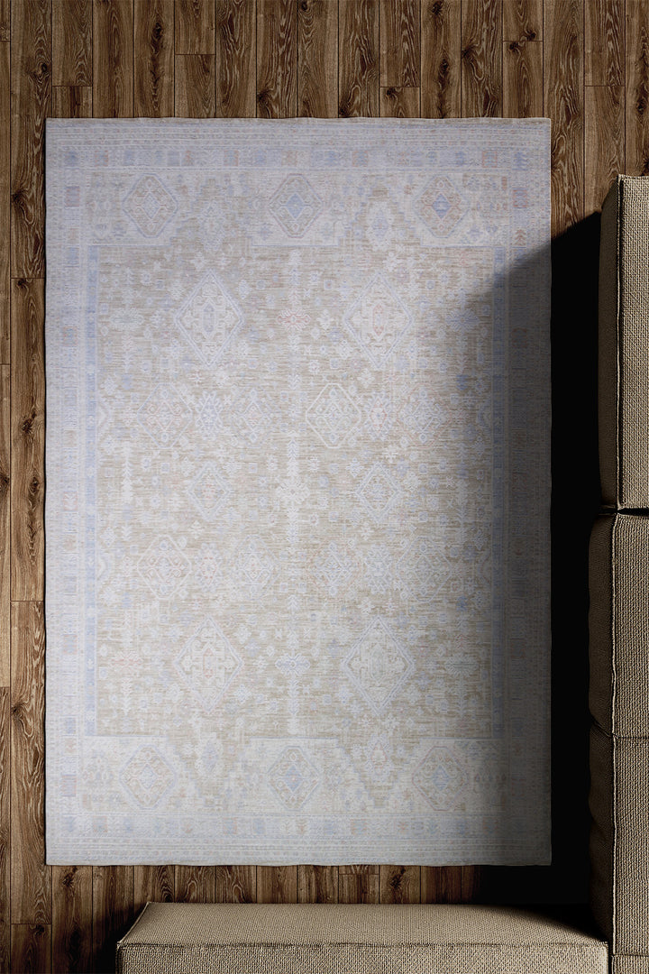 <p>Turkish Modern <strong>Opera Rug</strong>  - Beige - 4.9 x 7.8 FT</p>