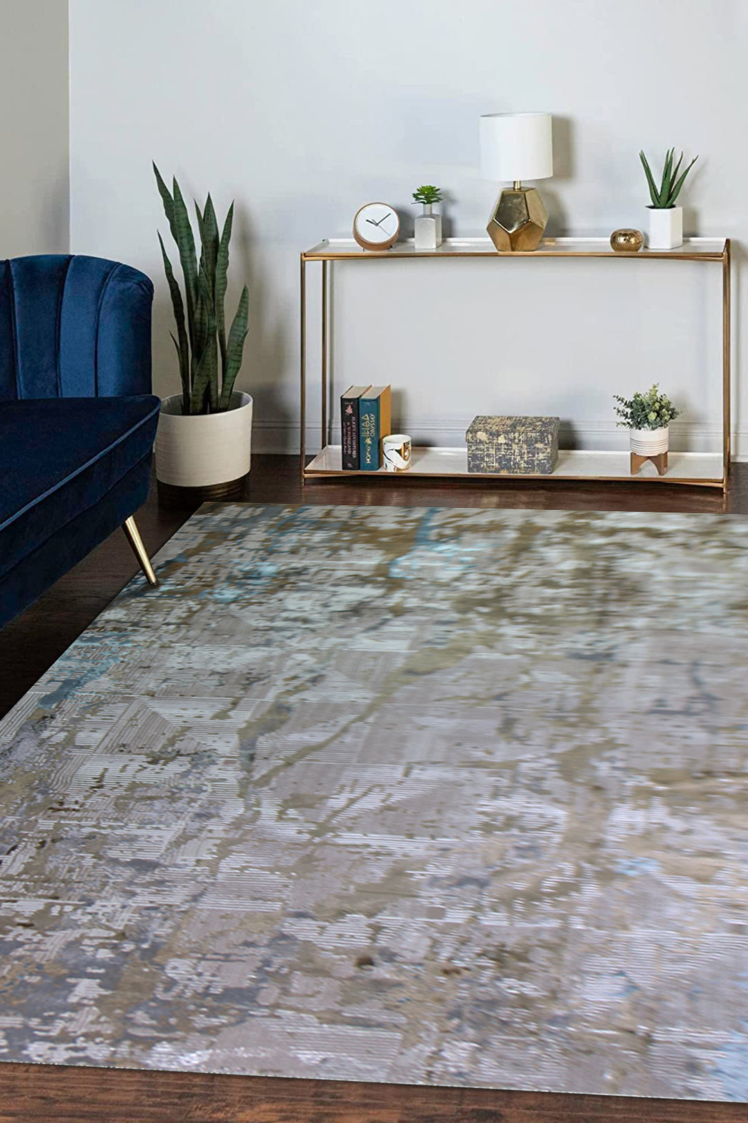 Turkish Modern <strong> Vk-Oasis</strong> Rug - Gray
