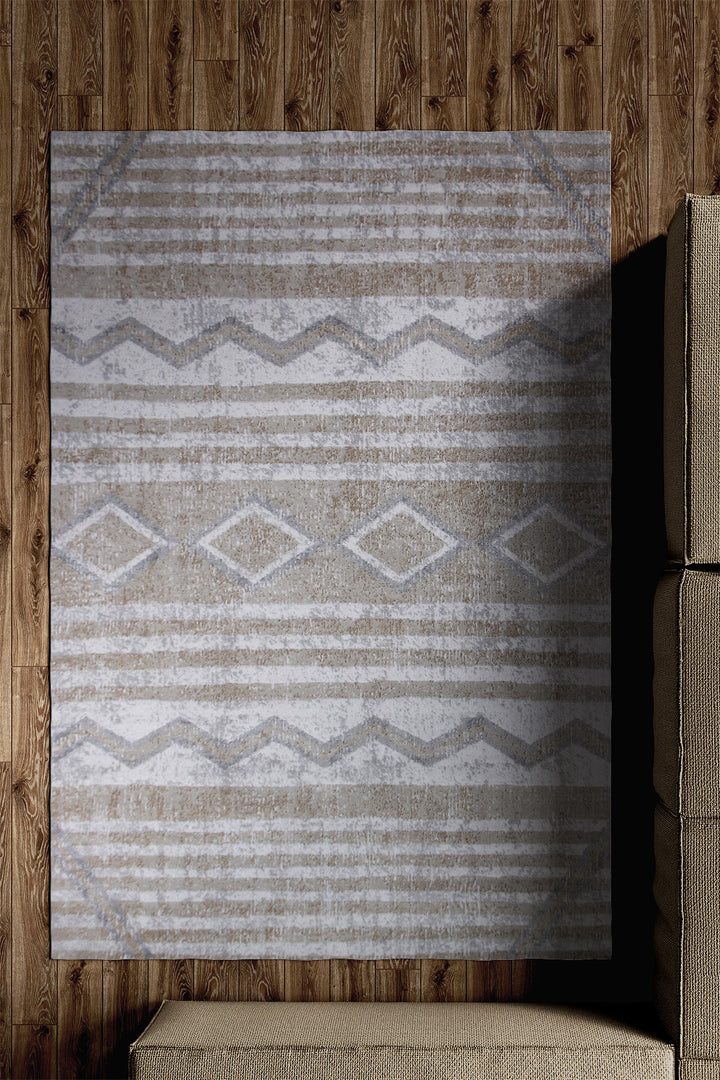 Turkish Modern Festival Vintage Rug - 4.9 x 7.4 FT - Superior Comfort, Modern Style Accent Rugs
