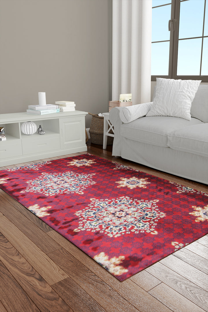 Crystal Rug  - 3.3 x 5.5 FT - Soft, Durable, and Easy to Clean