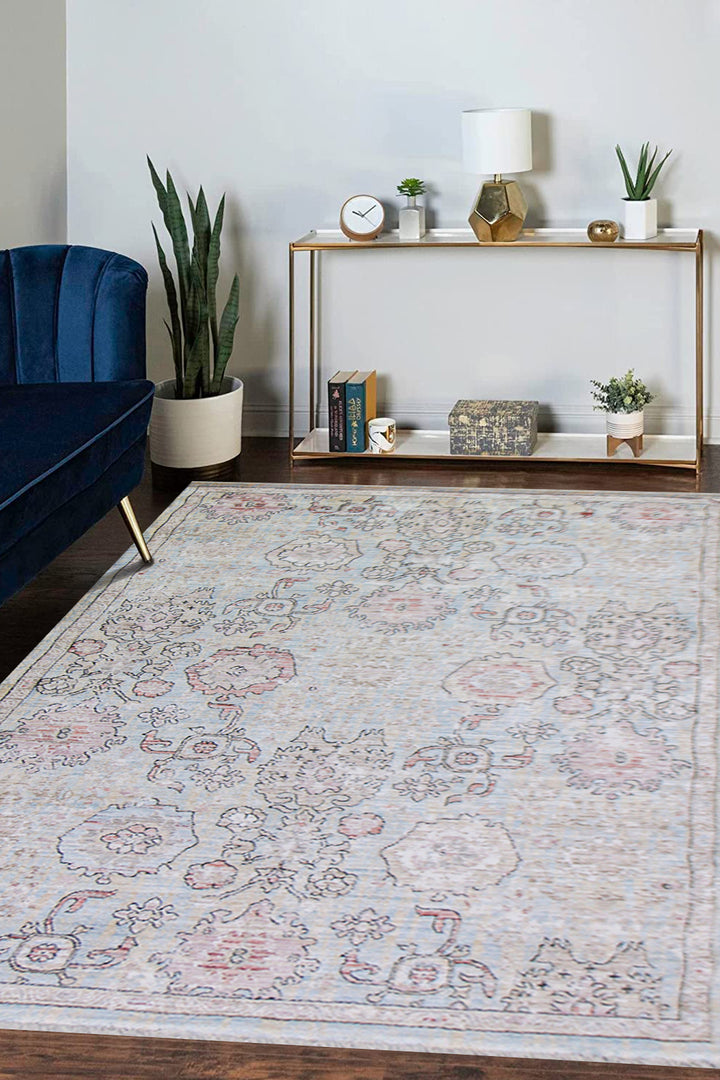 Premium Quality Turkish Antia Rug - 7.9 x 10.5 FT - Resilient Construction for Long-Lasting Use