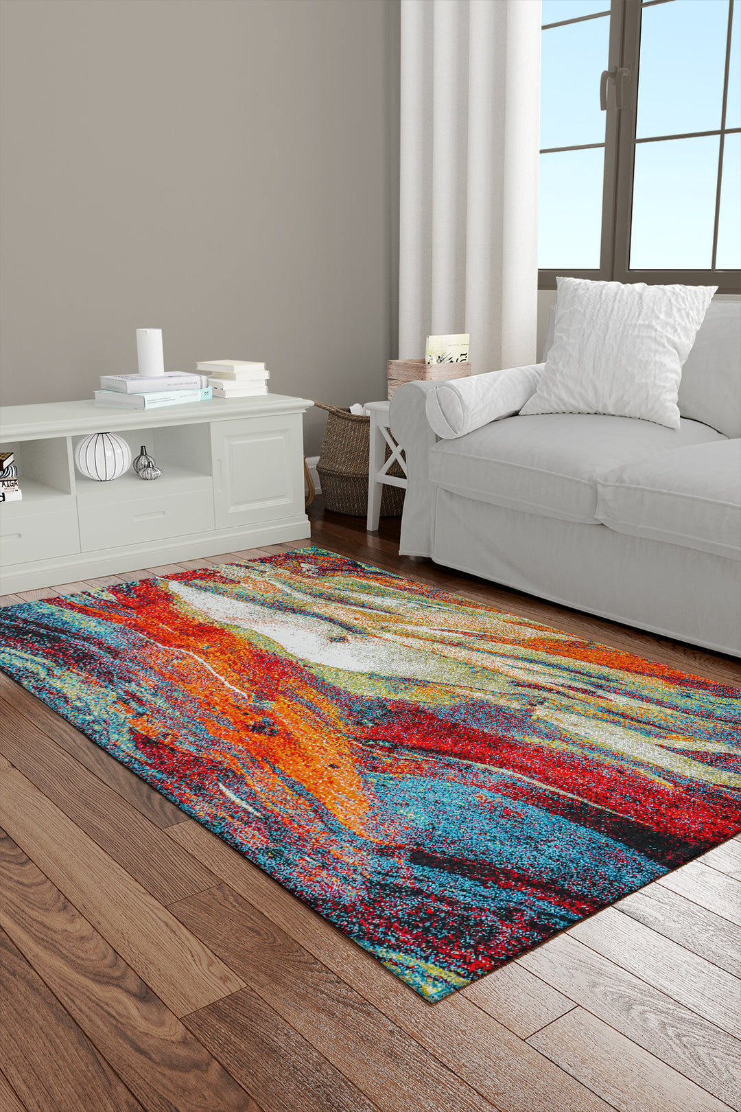 Turkish Modern Festival - 1 Rug - Black