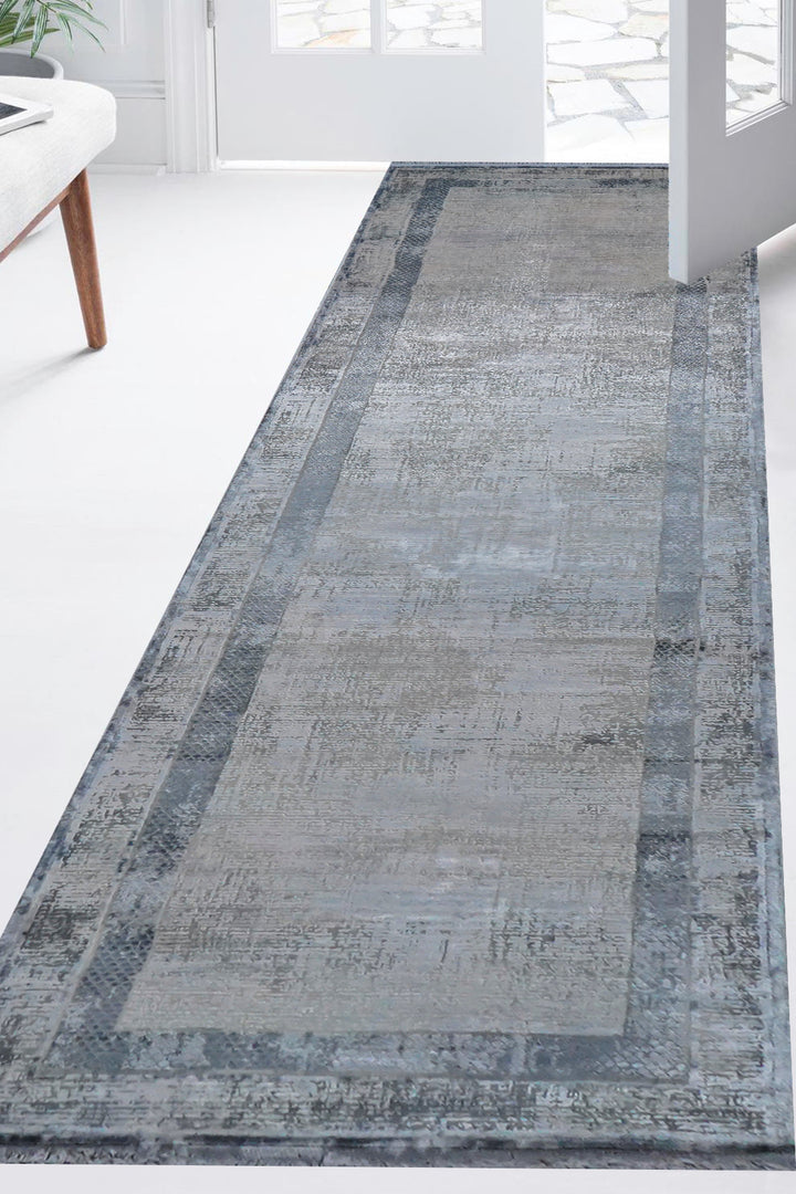 Turkish Modern <strong>Sunrise</strong> Rug - Gray