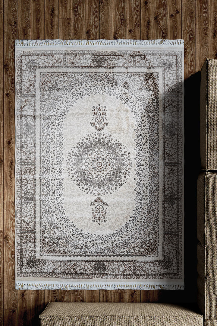 Turkish Shirazy Rug - Cream