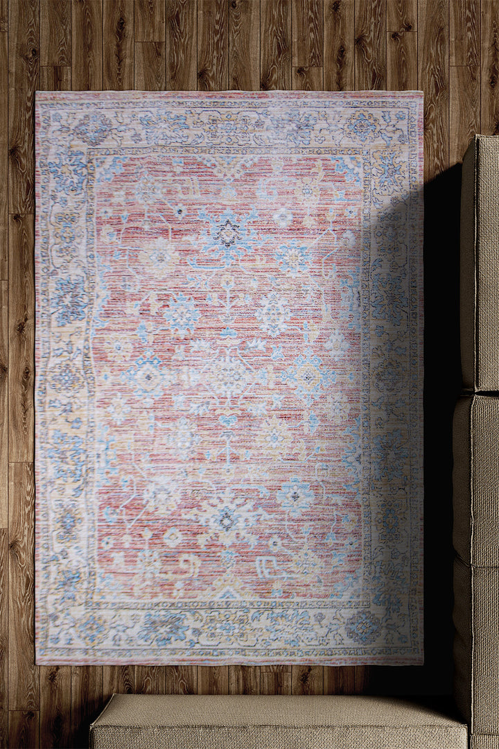 Premium Quality Turkish Antia Rug - 4.9 x 7.1 FT - Resilient Construction for Long-Lasting Use