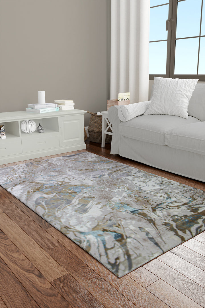 Turkish Modern <strong> Vk-Oasis</strong> Rug - Brown