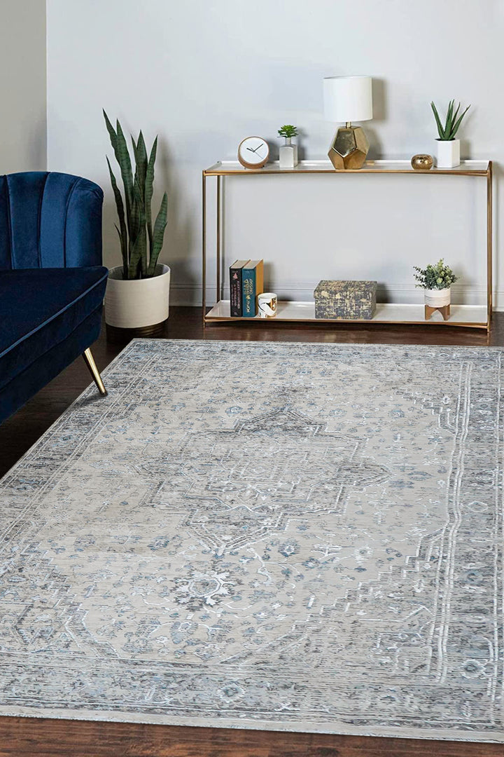 Turkish Modern <strong>Woolly</strong> - 1 Rug - Beige