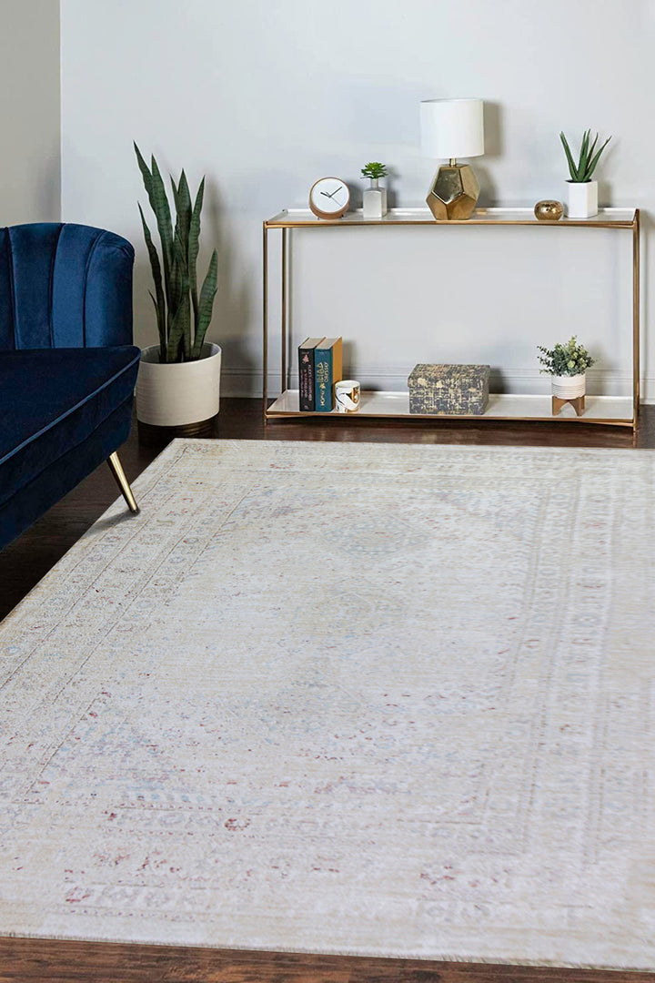 Premium Quality Turkish Antia Rug - 6.6 x 9.4 FT - Resilient Construction for Long-Lasting Use