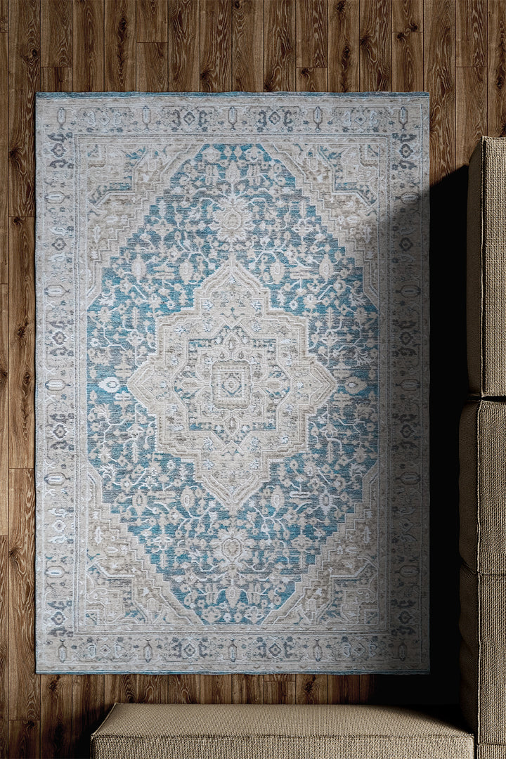 Turkish Modern <strong>Woolly</strong> - 1 Rug - Beige