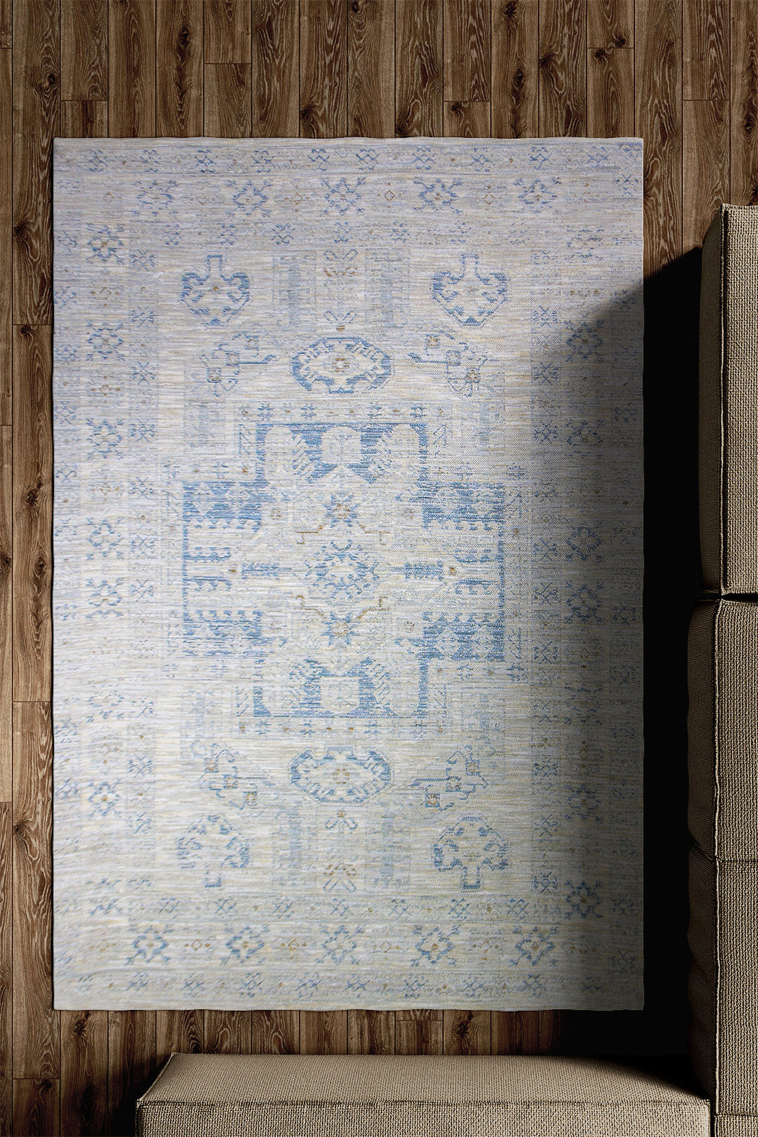 Turkish Modern Festival Vintage Rug - 4.9 x 7.4 FT - Superior Comfort, Modern Style Accent Rugs
