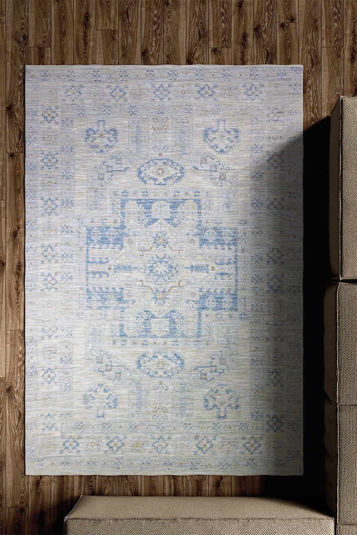 Turkish Modern Festival Vintage Rug - 4.9 x 7.4 FT - Superior Comfort, Modern Style Accent Rugs