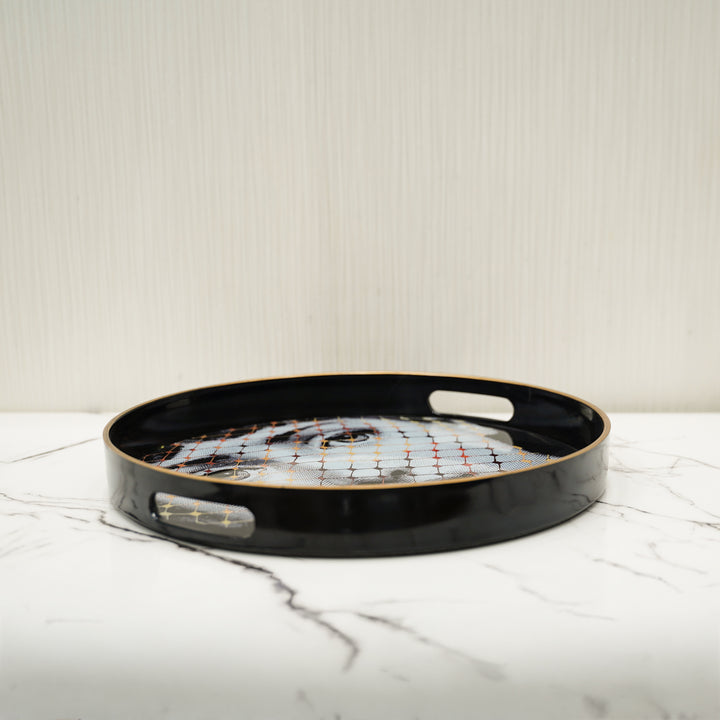 Modern Round Serving Tray