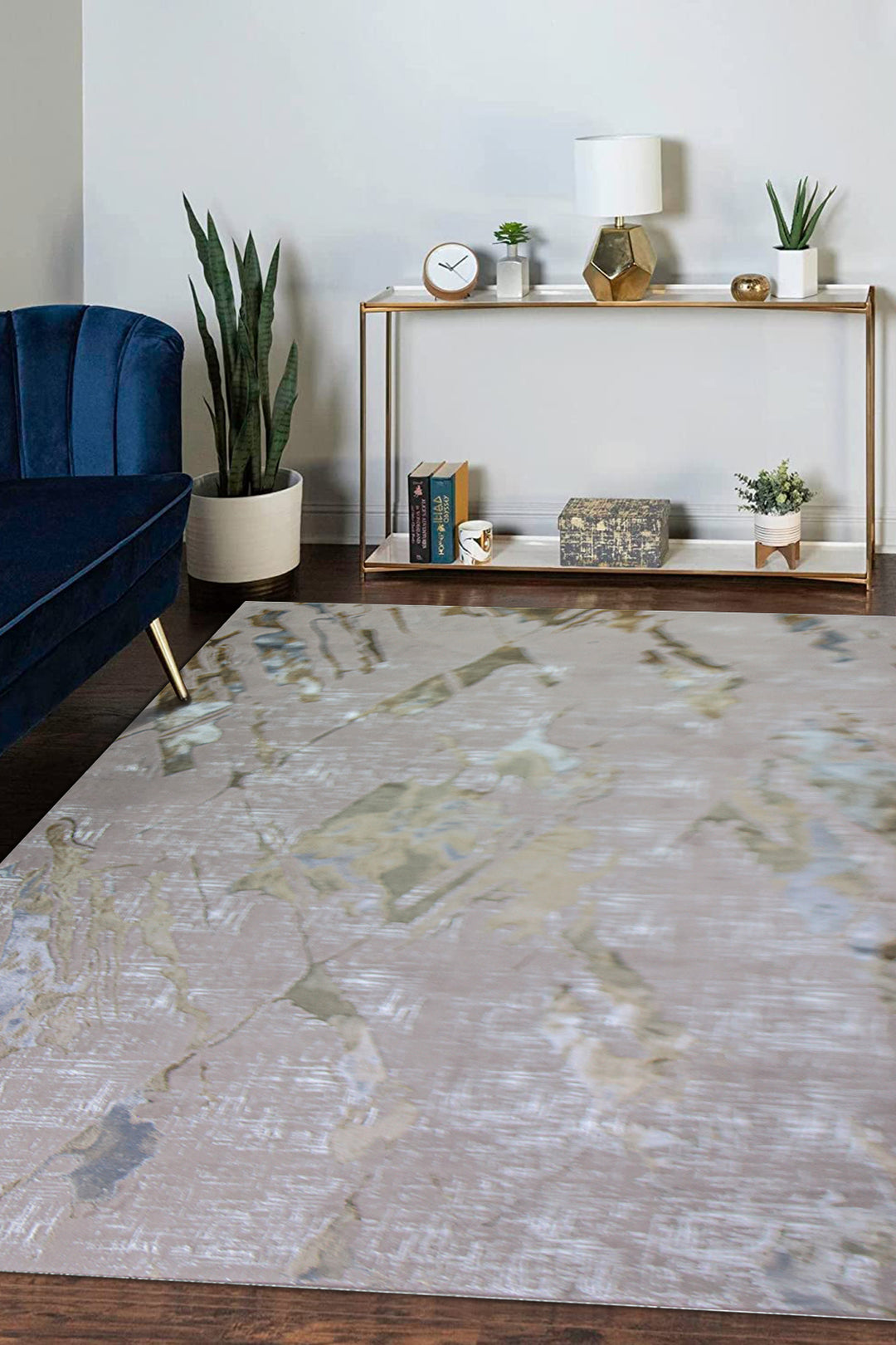 Turkish Modern <strong> Vk-Oasis</strong> Rug - Brown