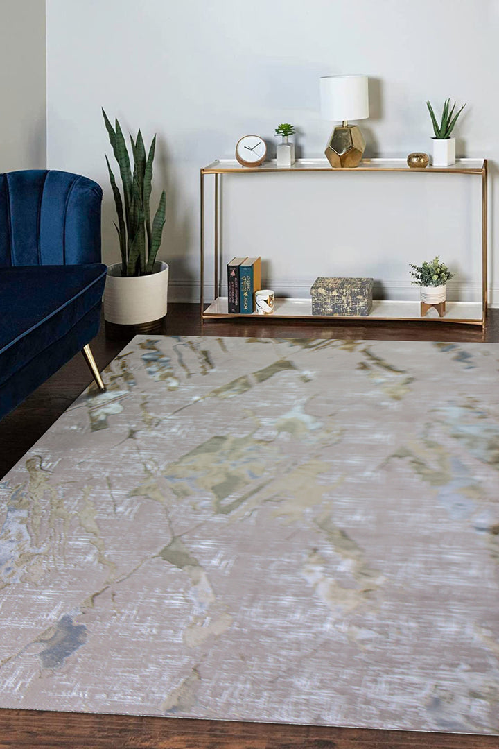 Turkish Modern <strong> Vk-Oasis</strong> Rug - Brown