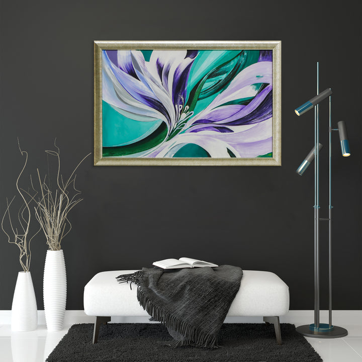 Hand Painted Textured, Acrylic Painting